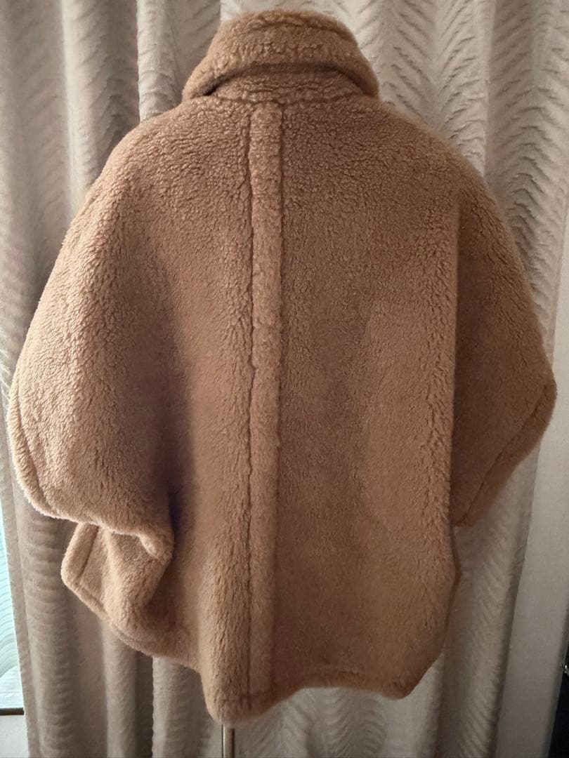 【新品正規品】 MAX MARA TEBE テディベア ケープ