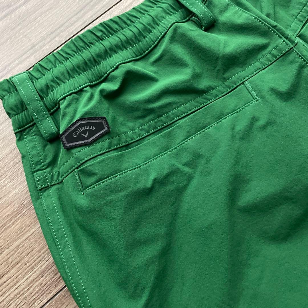美品★M キャロウェイ ゴルフ パンツ 8WAY ストレッチ シワナイロン 撥水