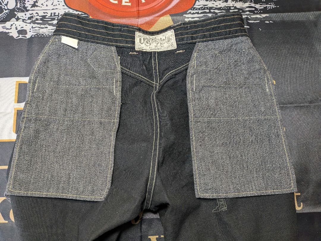 フリーホイーラーズ ブラック ウォバッシュ パンツW30 極上美品