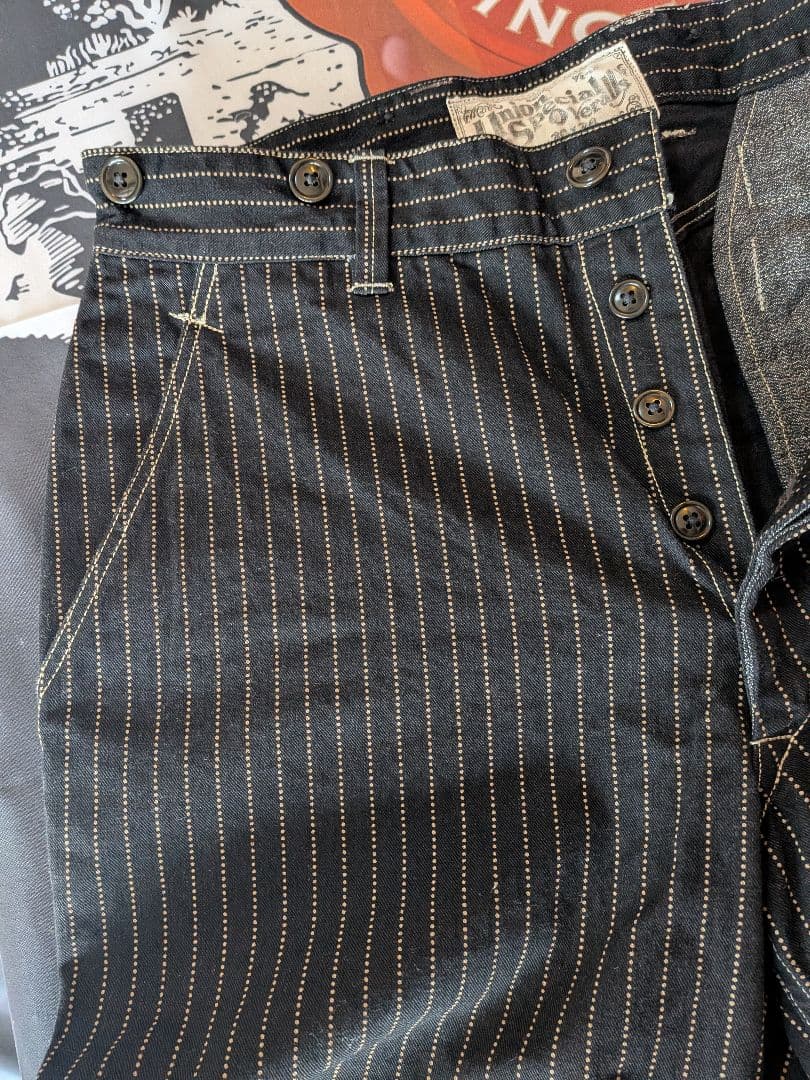 フリーホイーラーズ ブラック ウォバッシュ パンツW30 極上美品