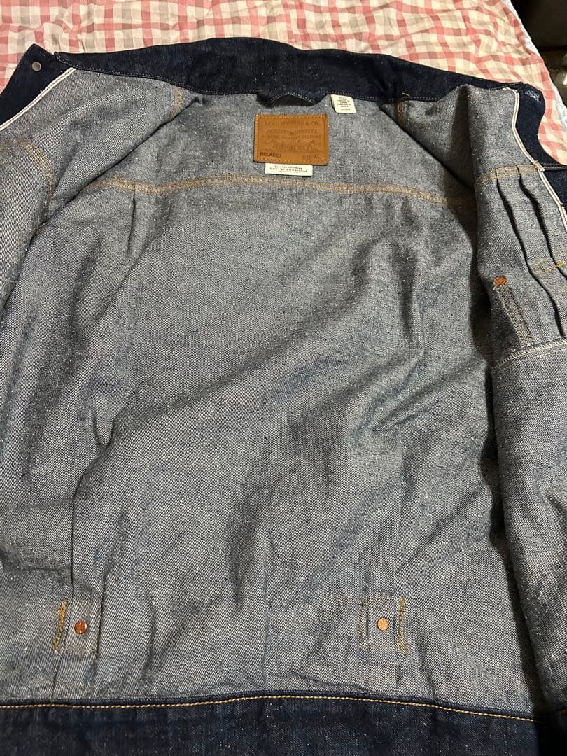 LEVI'S PREMIUM 1st 大戦モデルデニムジャケット 濃紺　XL