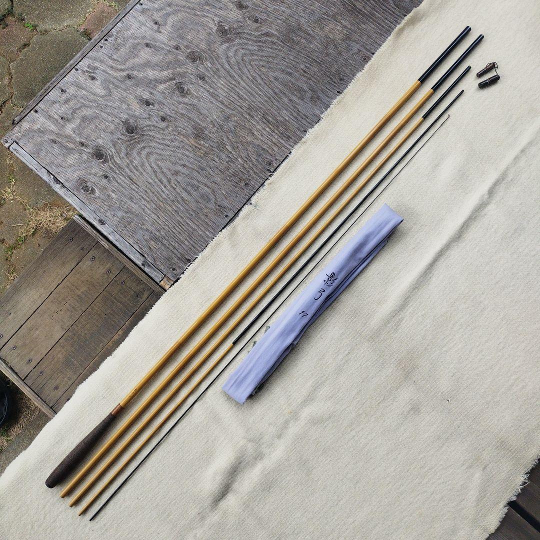 ヘラブナ竿　シマノ影弓１７尺