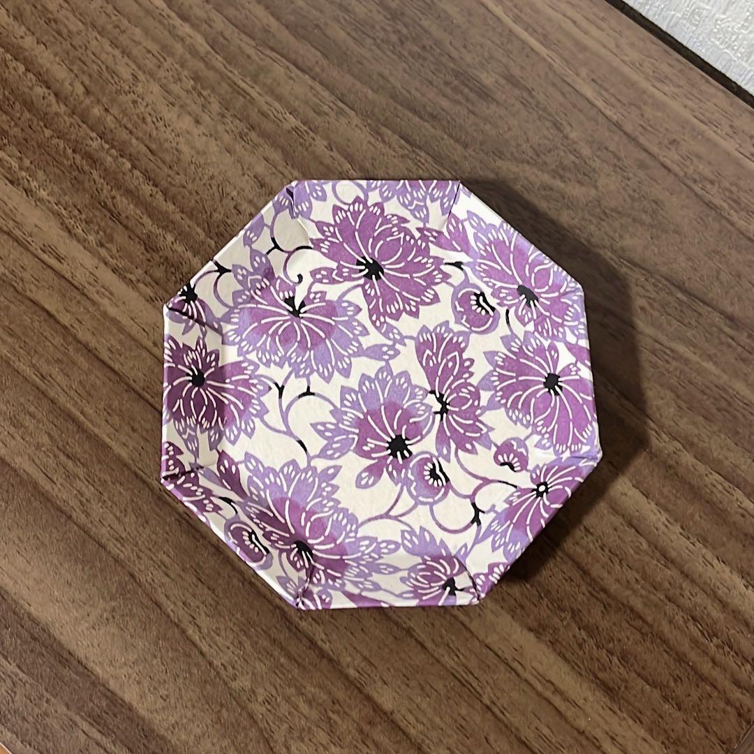 【京都】和紙 フリーボックス トレー 和柄 9点セット 美品 和小物 和雑貨