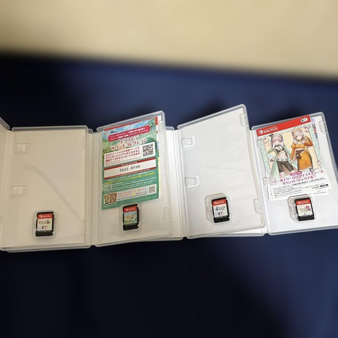 不思議アトリエシリーズ　4本セット　Switch