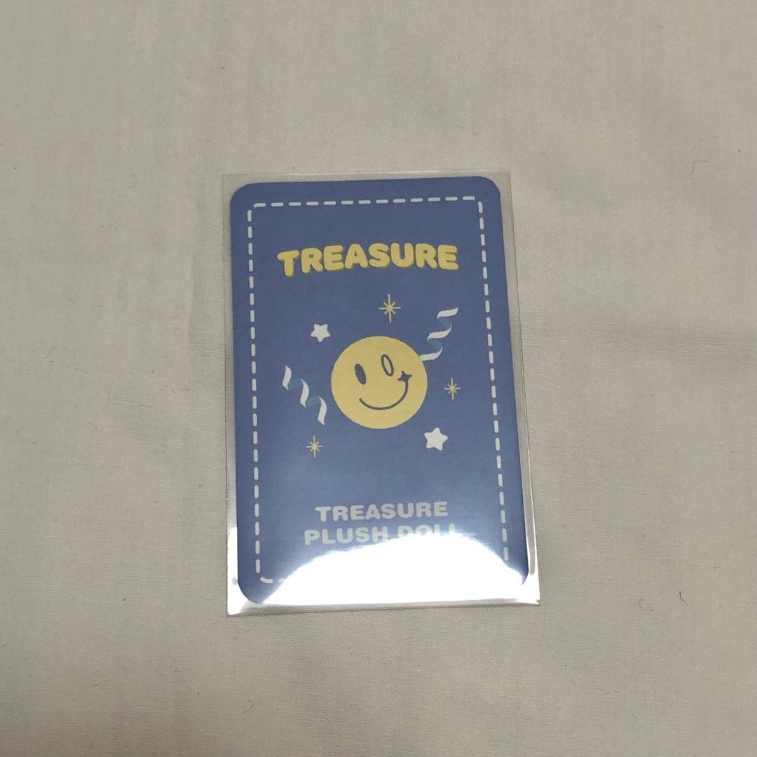 TREASURE plush doll ジュンギュ トレカ付き