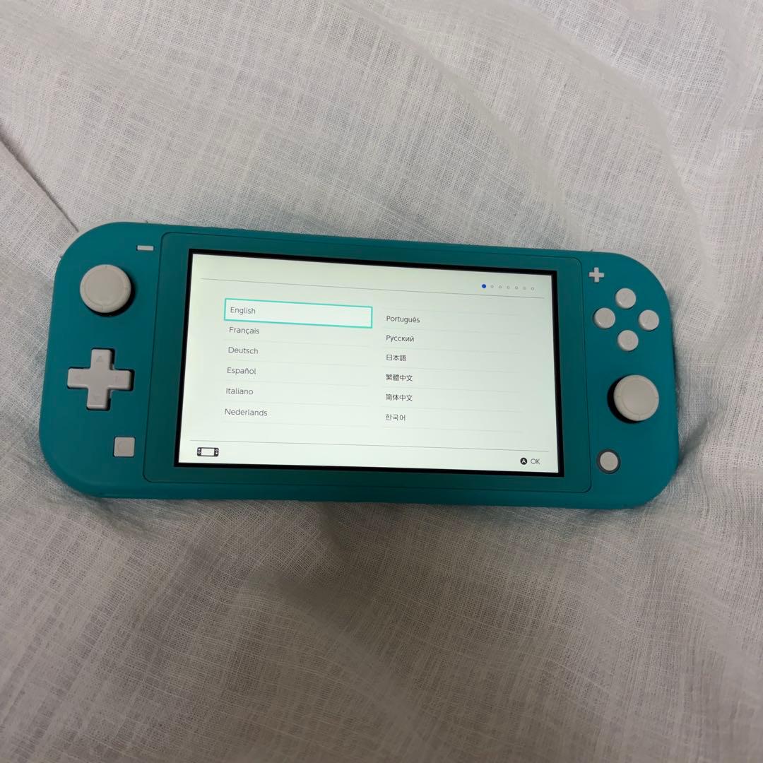 Nintendo Switch Lite ターコイズブルー 動作確認済