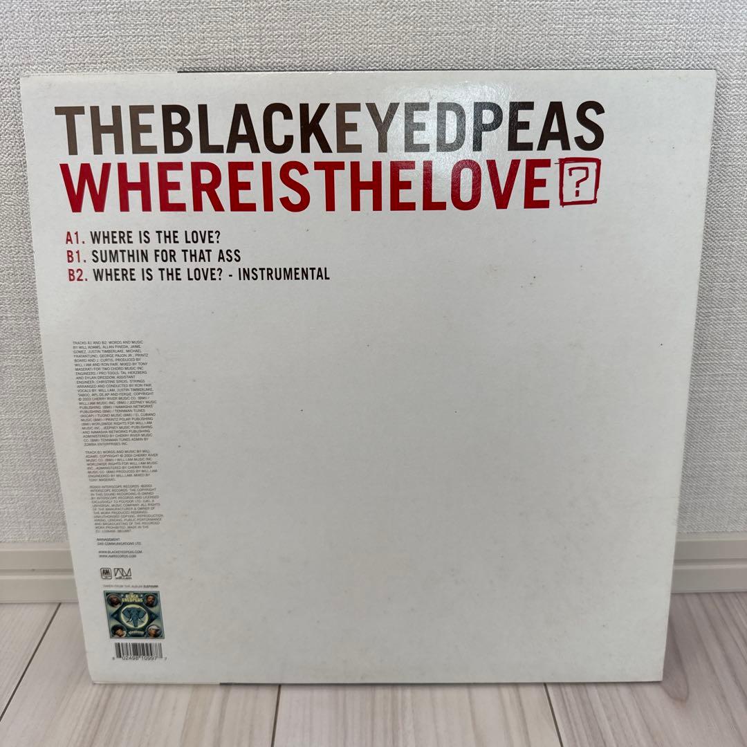 洋楽 The Black Eyed Peas Where Is The Love?
