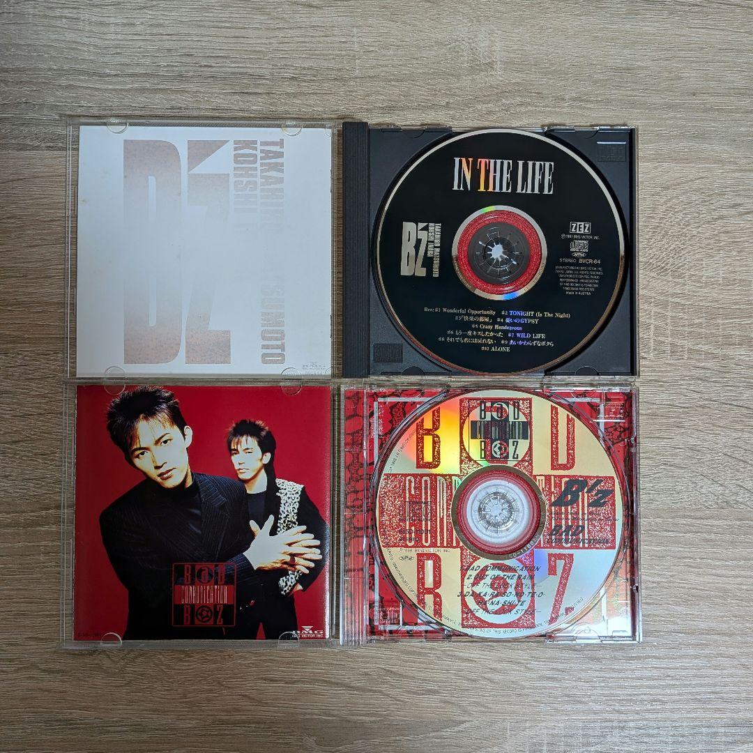 B'z 初期（88〜91年）帯付アルバムCD 8枚セット