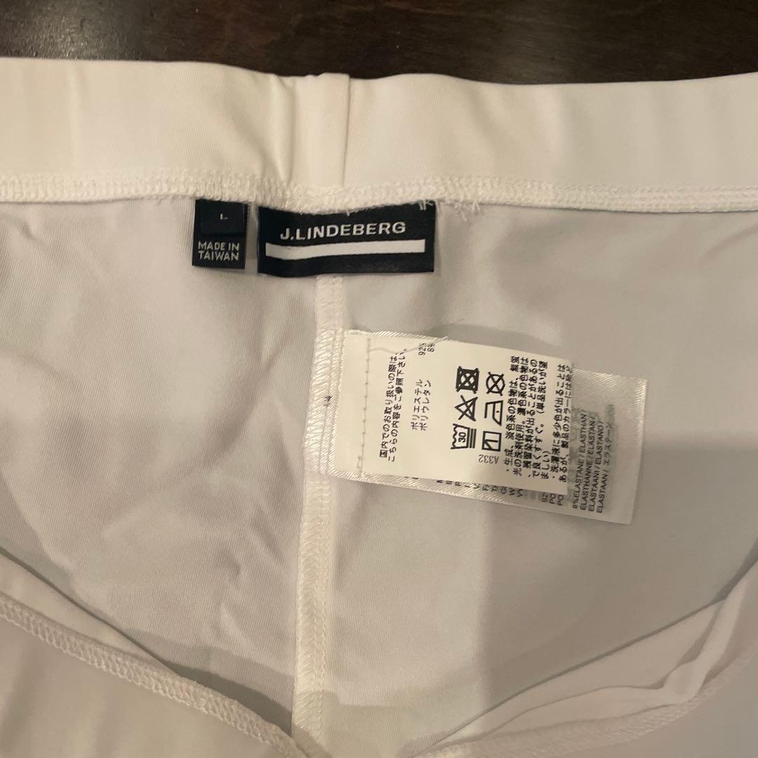 【未使用美品】J.Lindeberg レディースゴルフワンピース L ホワイト
