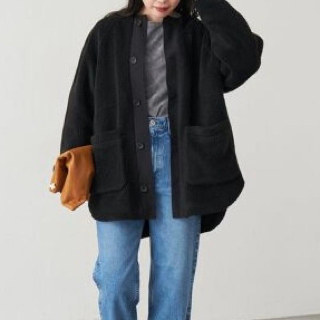 VACHEMENT/ヴァシュモン 別注 ボアミドルコート　IENA