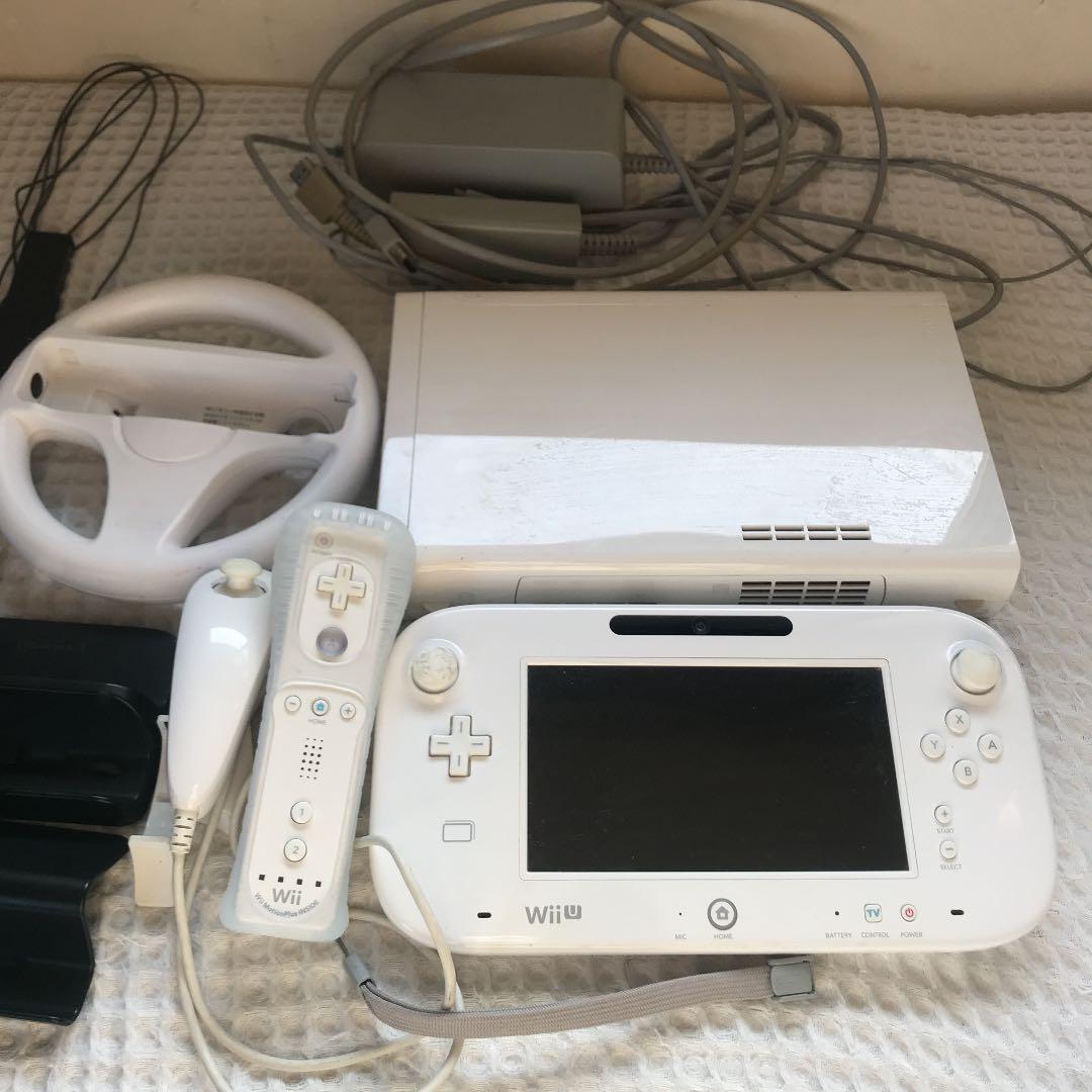 Nintendo Wii Uマリオカート8セット＋ソフト16枚他フルセット