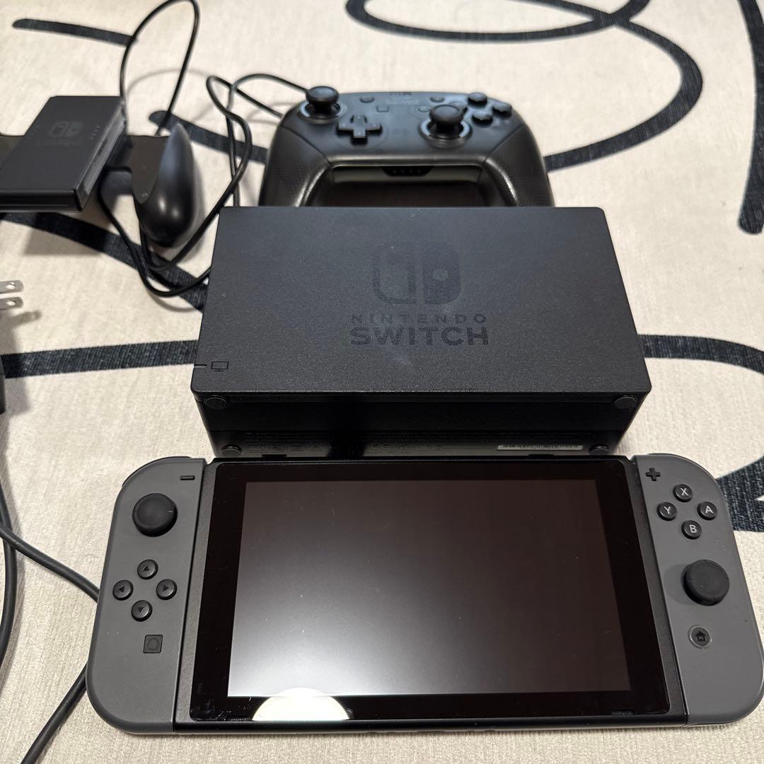 Nintendo switch セット　プロコン付属　グレー