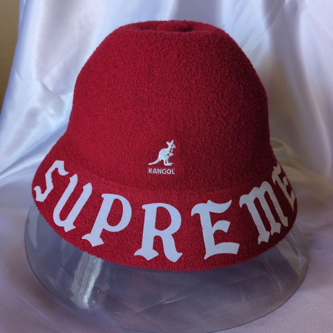 KANGOL SUPREME バケットハット【M】希少な赤！！