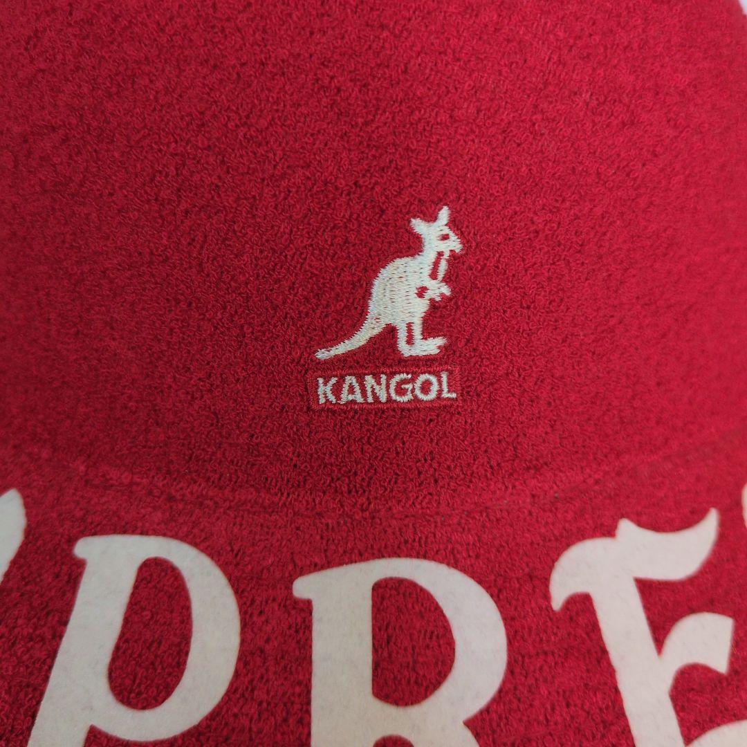 KANGOL SUPREME バケットハット【M】希少な赤！！
