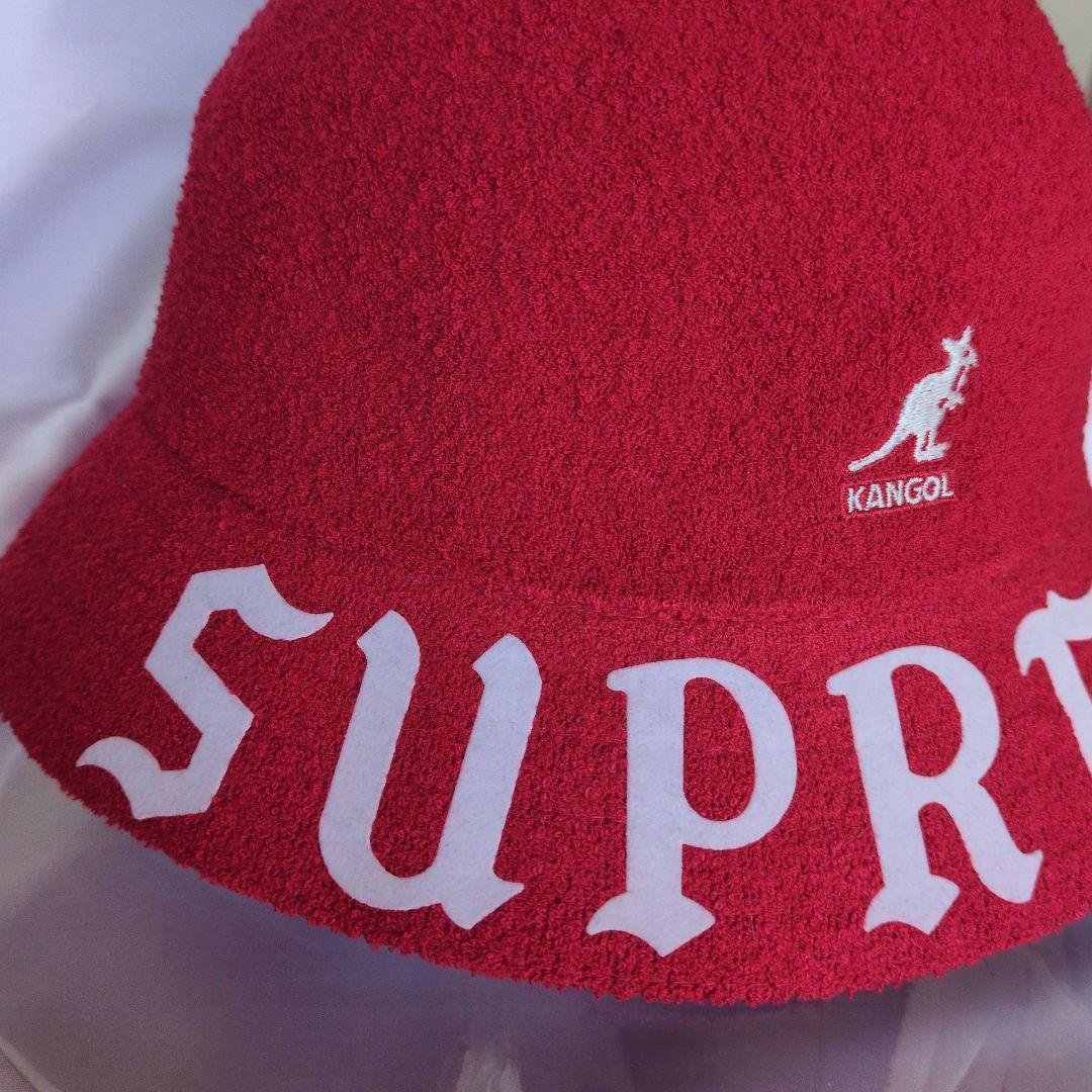 KANGOL SUPREME バケットハット【M】希少な赤！！
