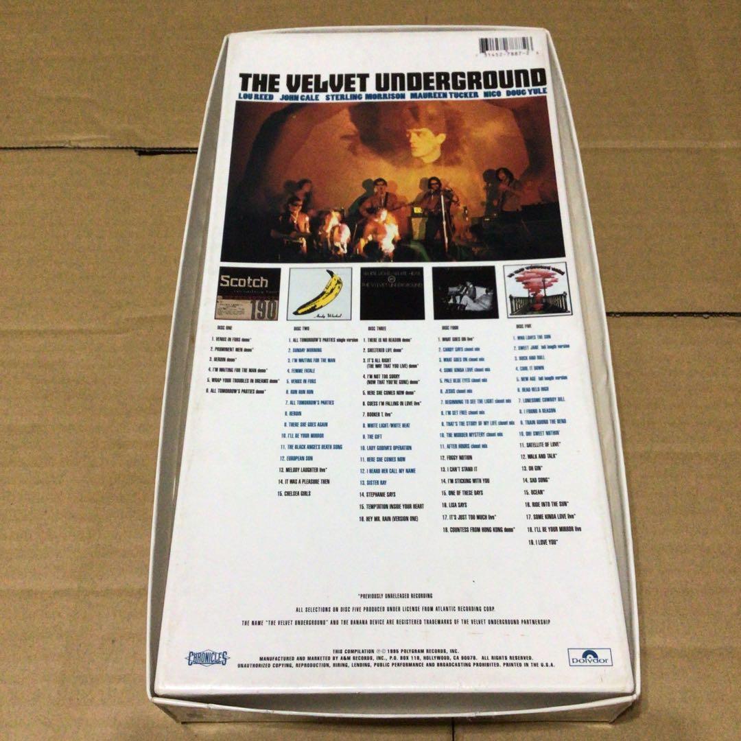 THE VELVET UNDERGROUND　日本盤 CD5枚組BOX