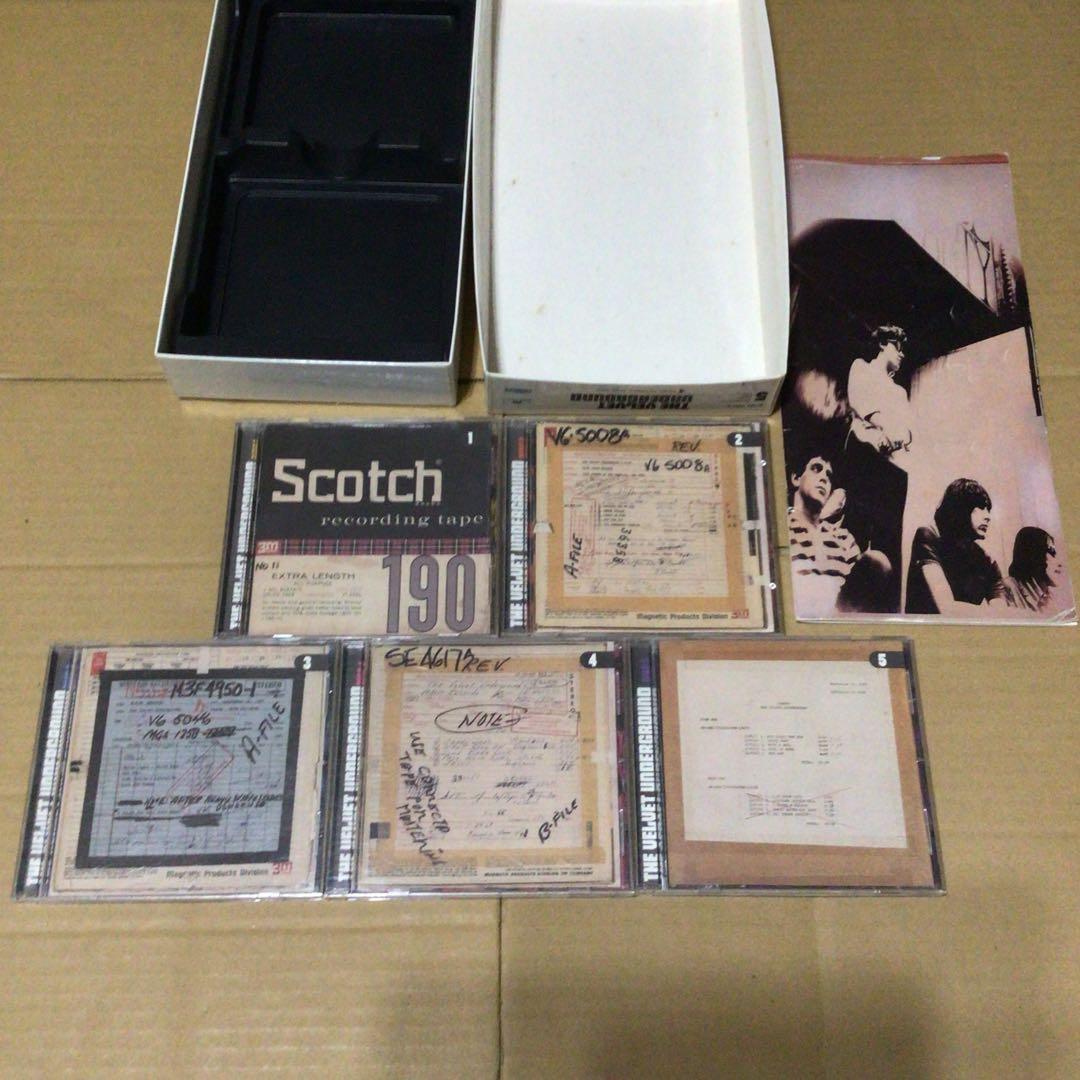 THE VELVET UNDERGROUND　日本盤 CD5枚組BOX