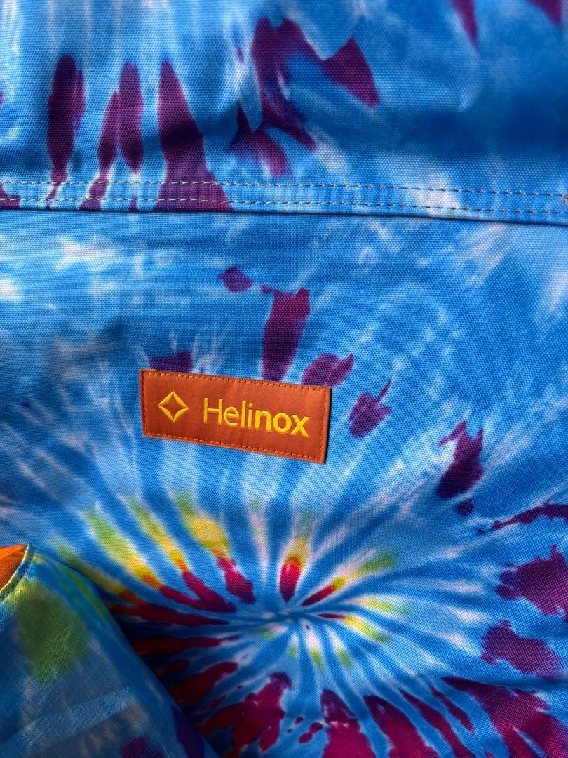 Helinox サンセットチェア タイダイ 使用1日
