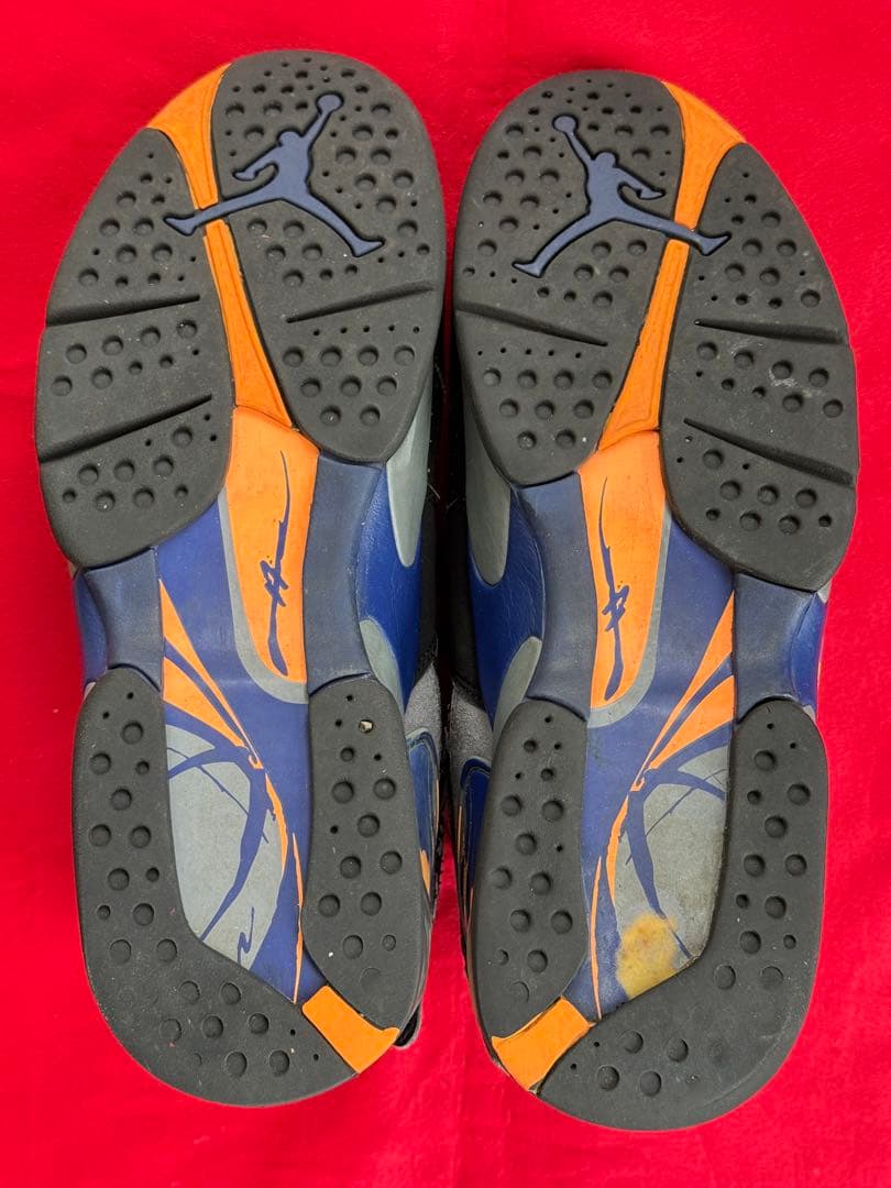 Air Jordan 8 ブラック/オレンジ シューズ