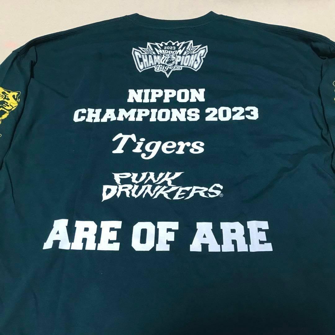 未使用 パンクドランカーズ M 阪神タイガース Tシャツ 長袖 ロンT 優勝