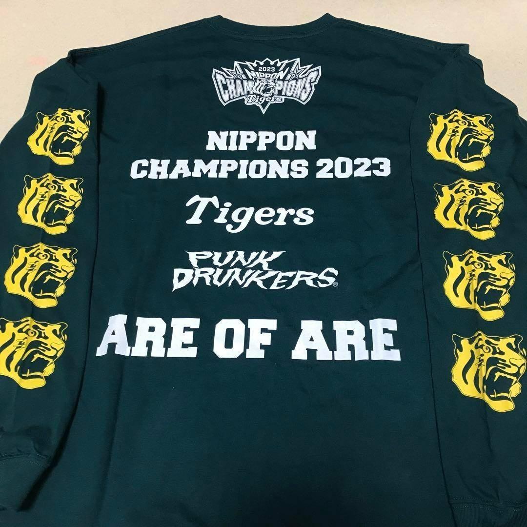 未使用 パンクドランカーズ M 阪神タイガース Tシャツ 長袖 ロンT 優勝