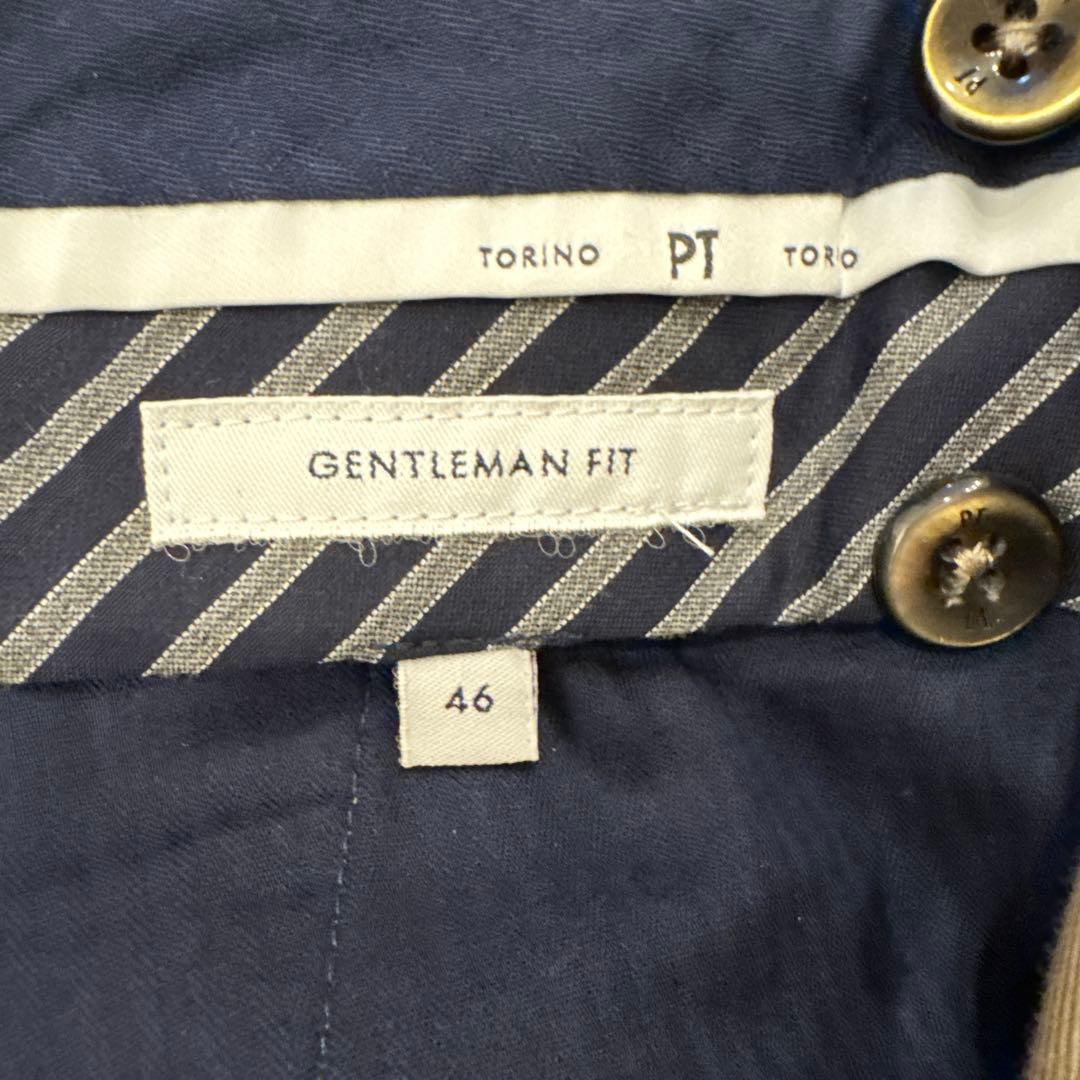 お*け様 PT TORINO ベージュ スラックス 46