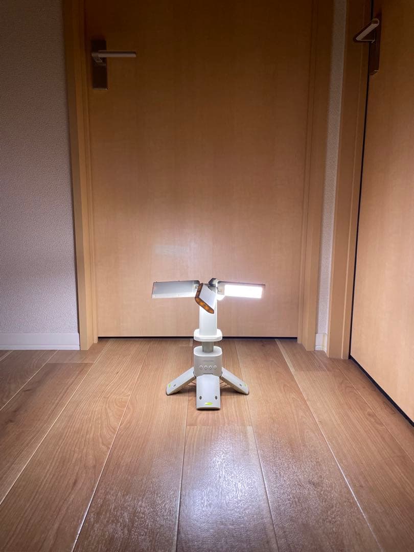 HAGOOGI　新品 ledランタン キャンプライト　1台5役 折りたたみ式