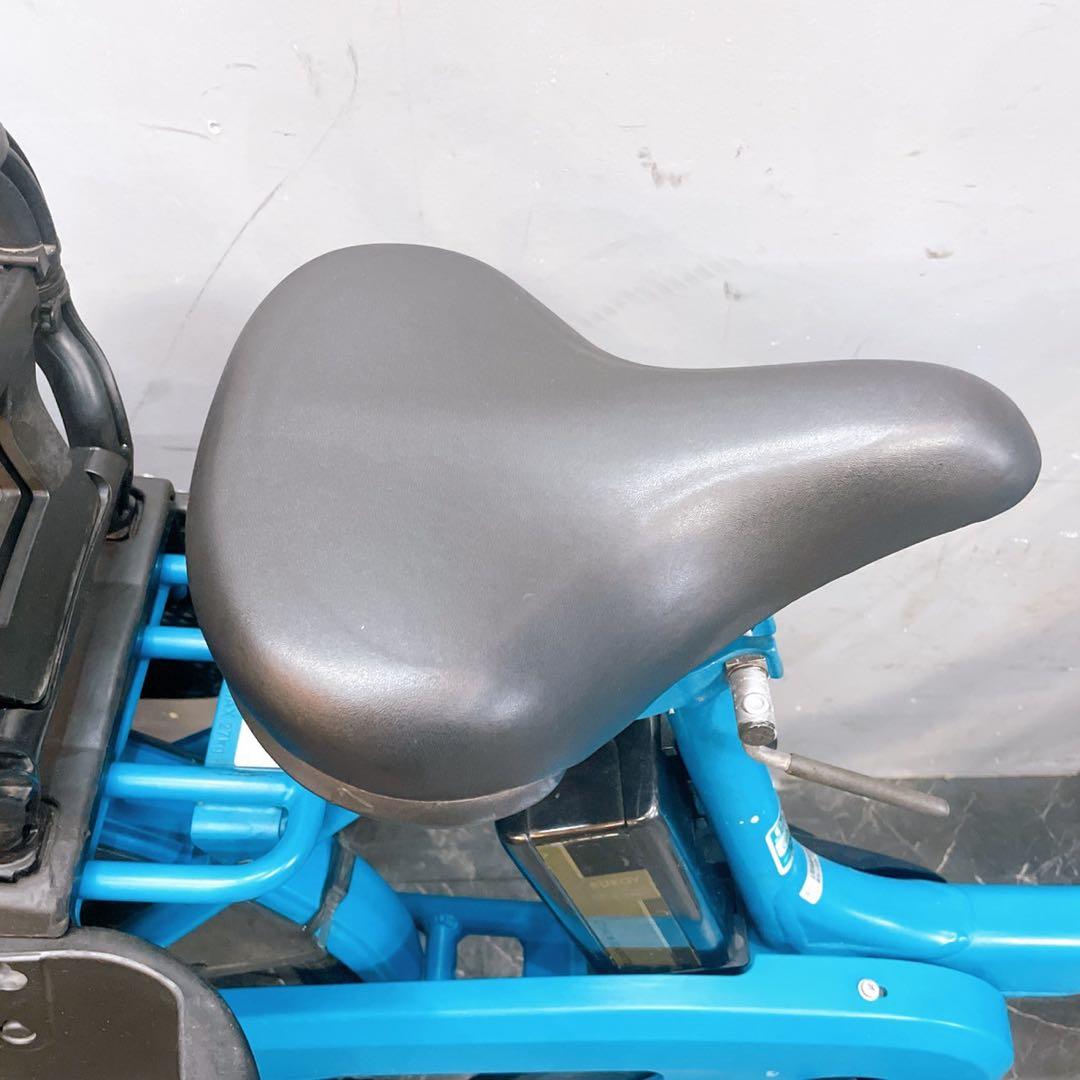 車体のみ 引取り【71】電動自転車 YAMAHA PAS Babby ブルー