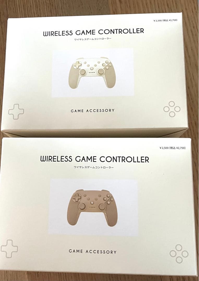 新品未開封　3COINS ワイヤレスコントローラー