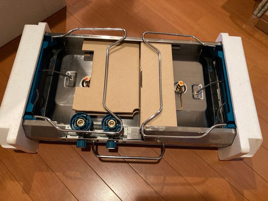 【未使用品】象印 TUFF GEAR ツーバーナーコンロ GTA-S40