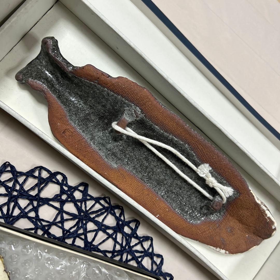 魚　壁掛け　陶板　カラフル　熱帯魚　レア　レトロ　4点まとめて