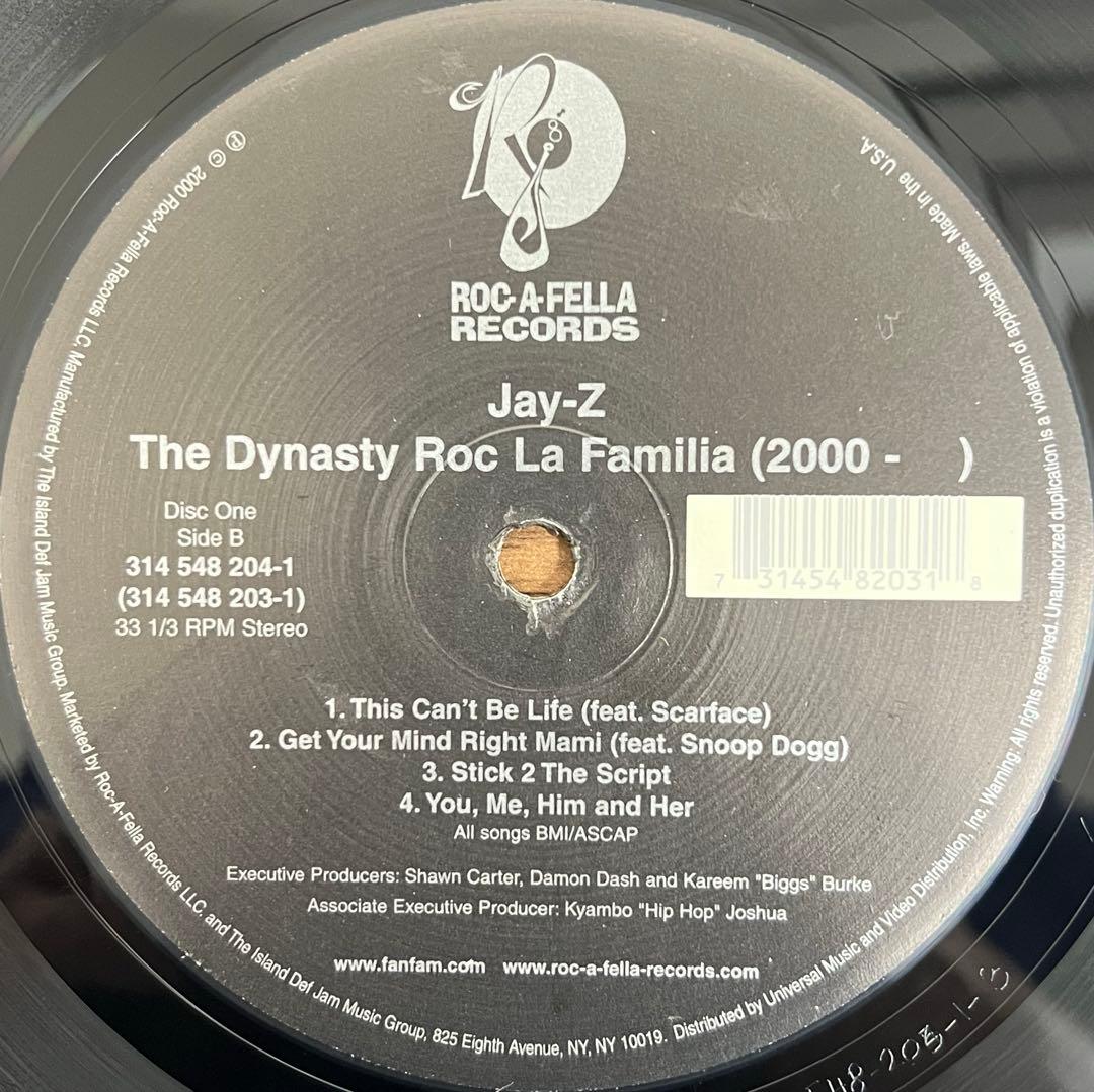 【2LP/US盤】JAY-Z / The Dynasty 3145482031