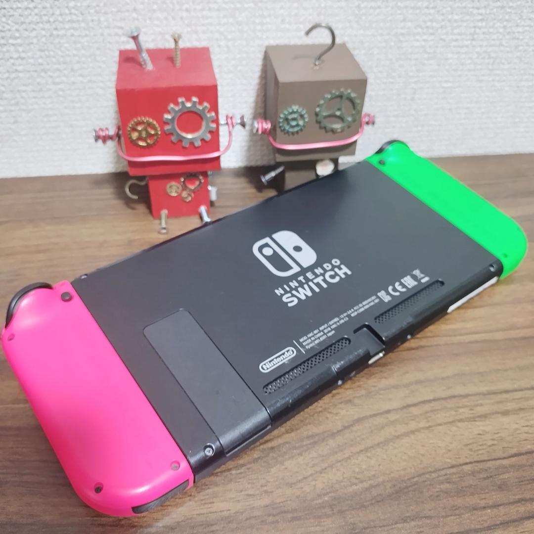 任天堂 スイッチ 本体 ピンク グリーン Nintendo Switch