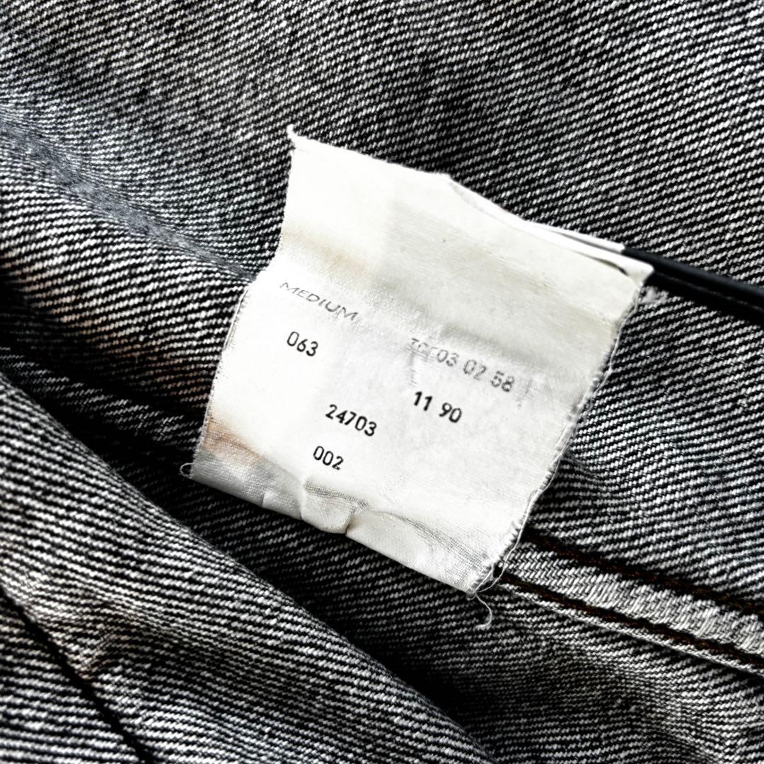 先染め Levi’s 70503 ユーロブラック M#709