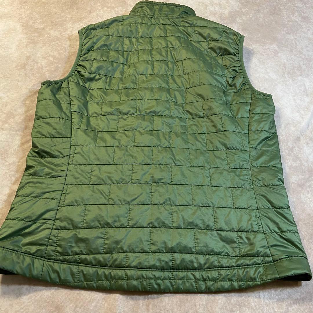 10s Patagonia ナノパフベスト カーキ/ブラウン 2017年製