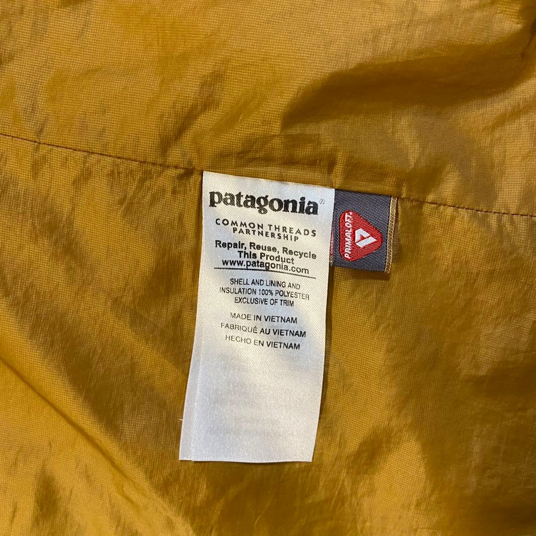 10s Patagonia ナノパフベスト カーキ/ブラウン 2017年製