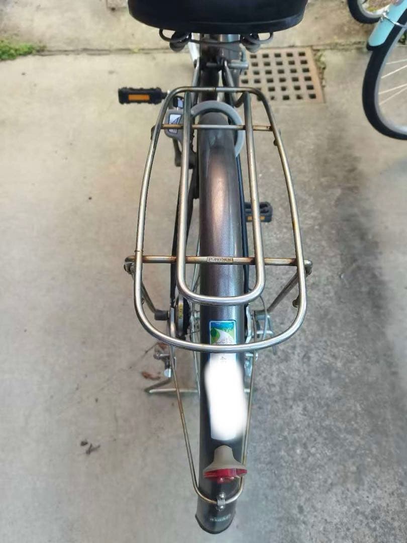 自転車シティサイクル 前カゴ付き 中古