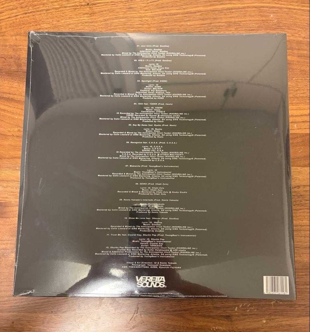 IO JUST ALBUM 2LP レコード 新品未開封