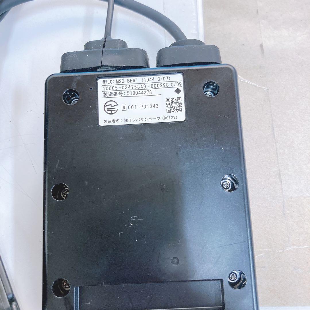 MITSUBA 二輪車用ETC車載器　MSC-BE61