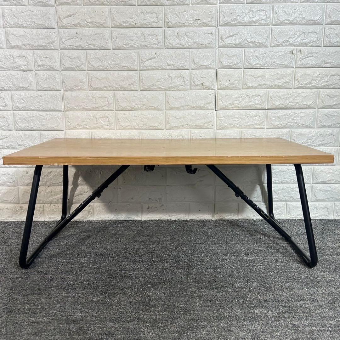 無印良品 折りたたみテーブル 幅90cm オーク材 テーブル 机 D009