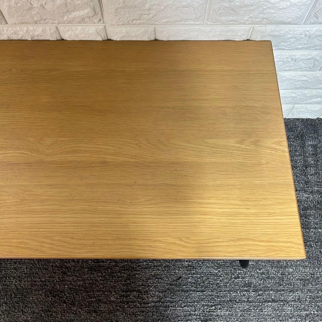 無印良品 折りたたみテーブル 幅90cm オーク材 テーブル 机 D009