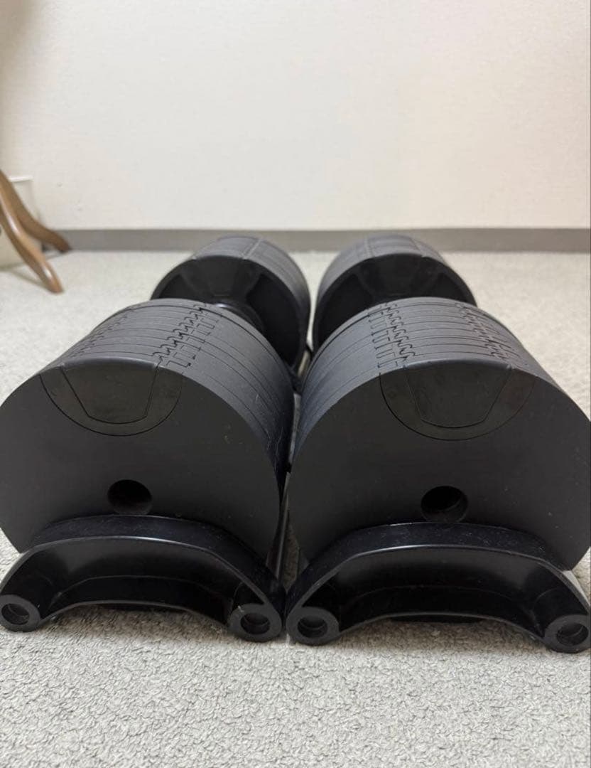 ダンベル 32kg 4kg刻み 可変式ダンベル NUOBELL 1／2