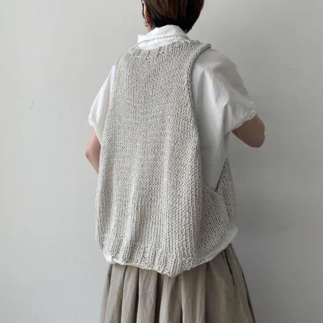 album di famiglia アルバムディファミリア　ニットベスト25ss