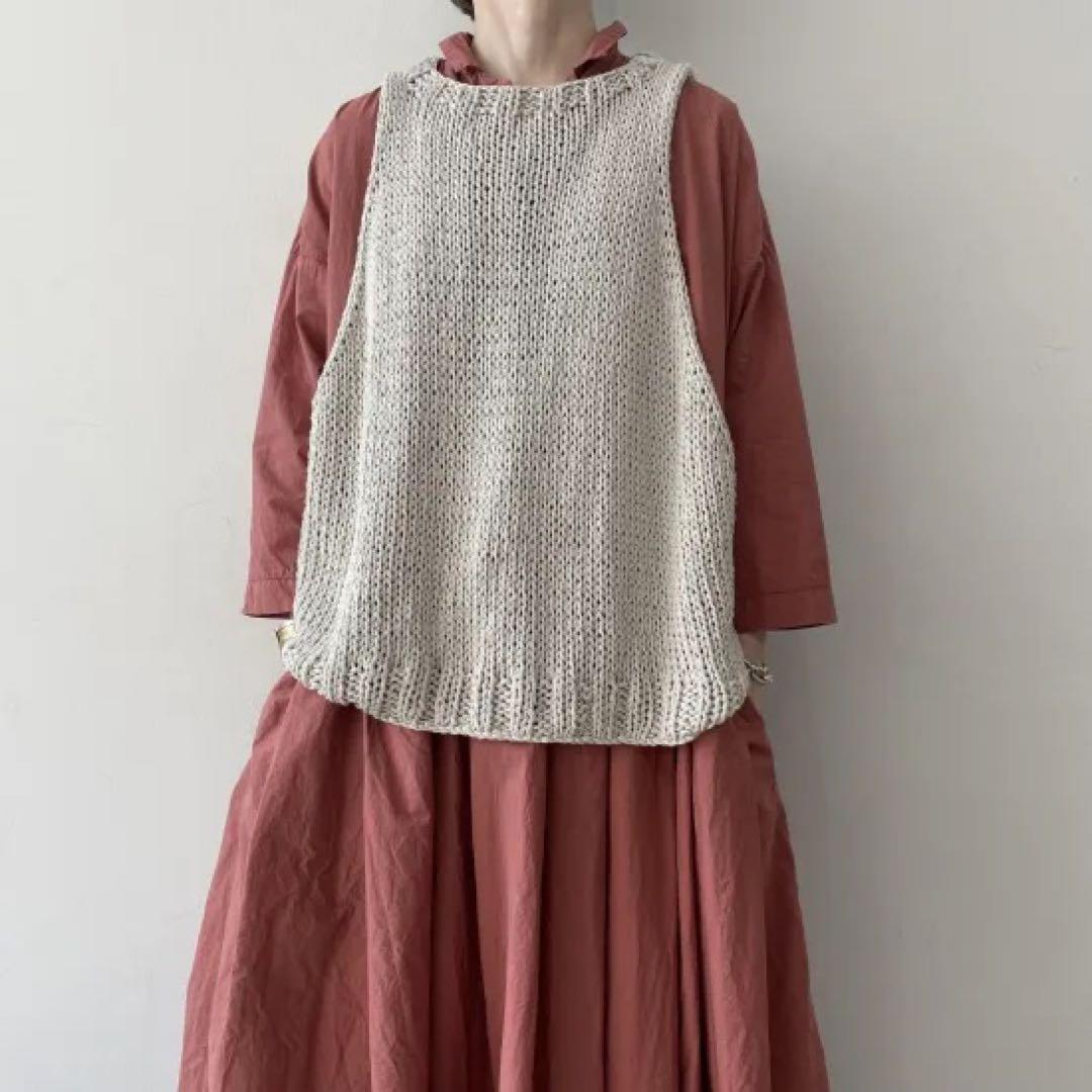 album di famiglia アルバムディファミリア　ニットベスト25ss
