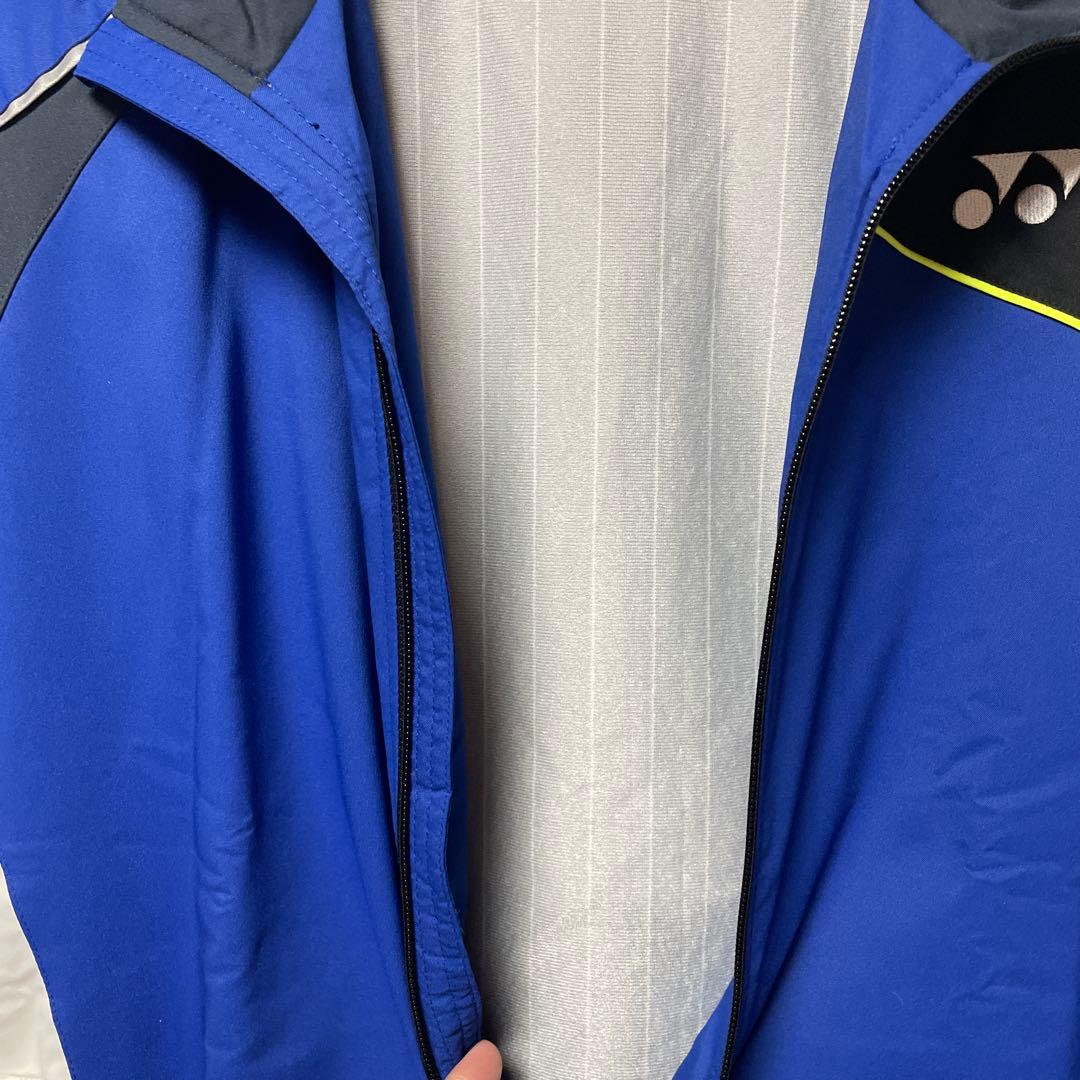 YONEX ジップアップジャケット 青 黒 新品タグ付き　レディース