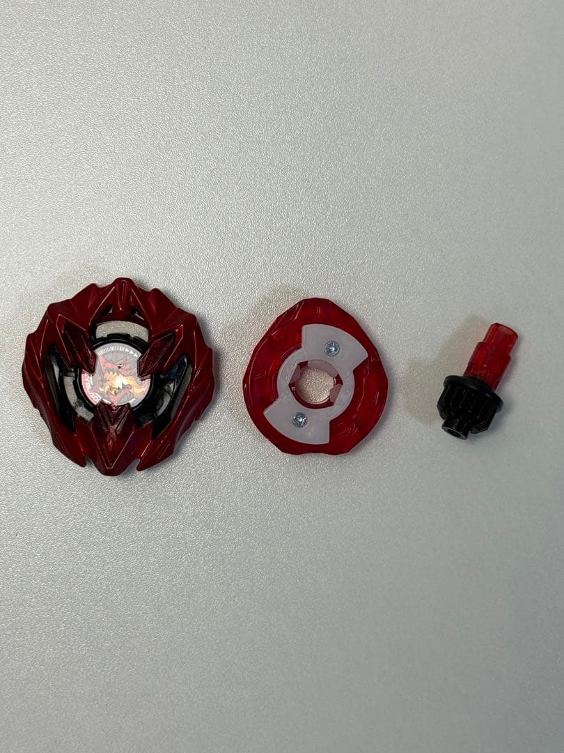 【未使用品】ドランバスター1-60A メタルコート：レッド ベイブレードX