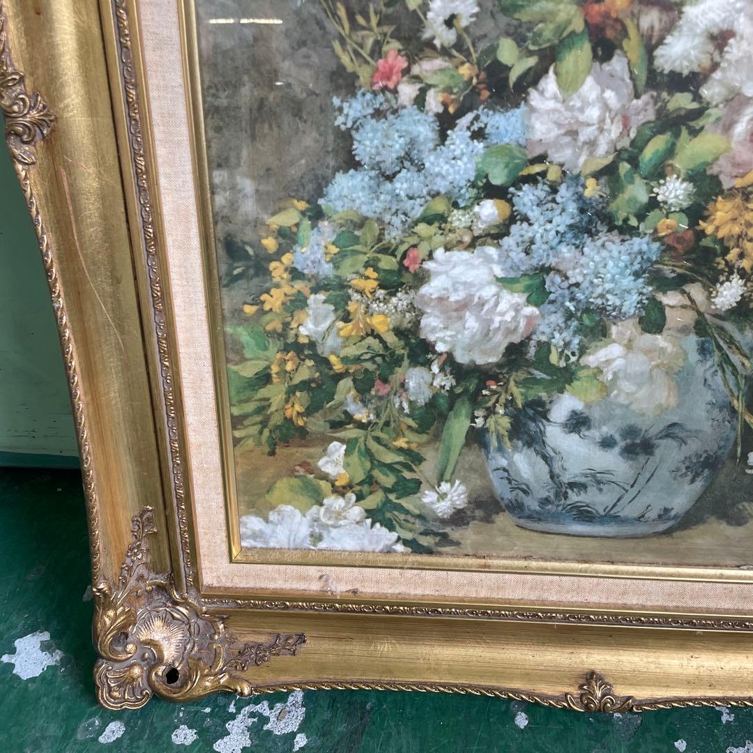 幸*2様 ピエール・オーギュスト・ルノワール 春の花束 絵画 1866年 インテ