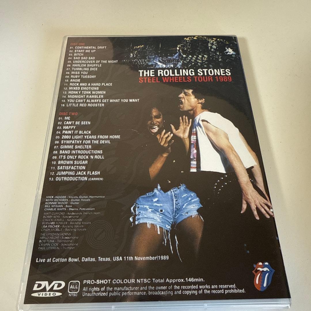 ミュージック THE ROLLING STONES STEEL WHEELS DVD