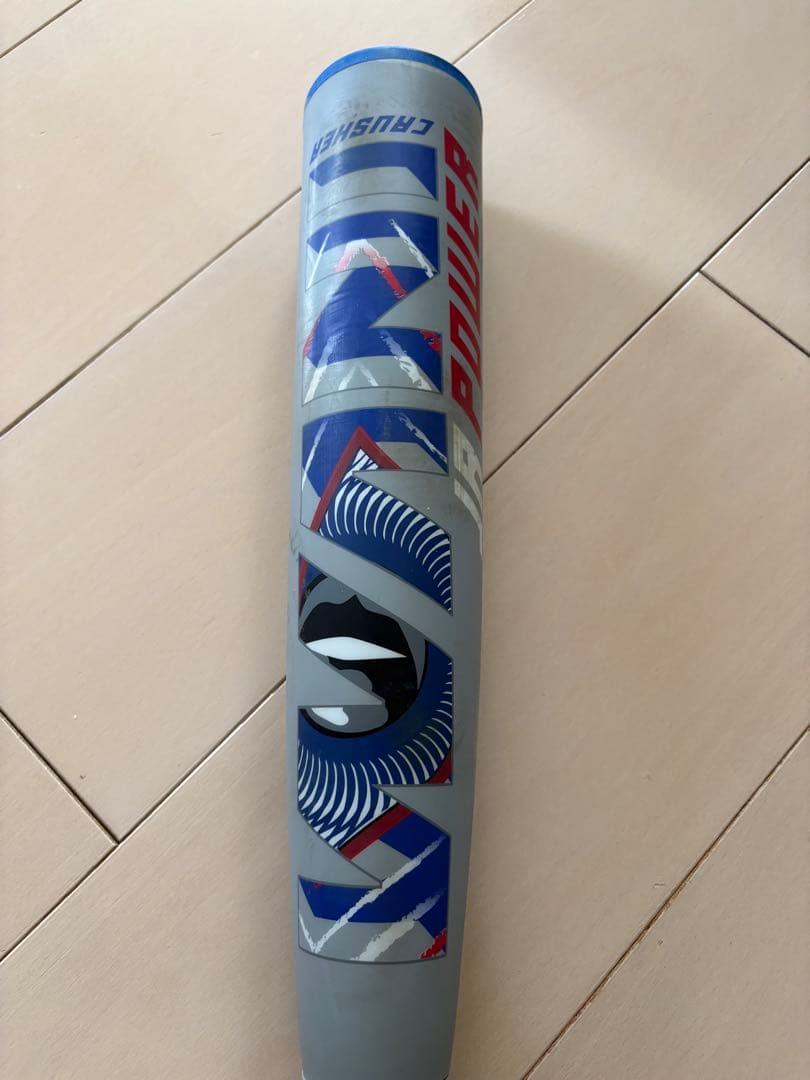 【78cm】青ワニクラッシャー 少年軟式用バット（バットケース付き）