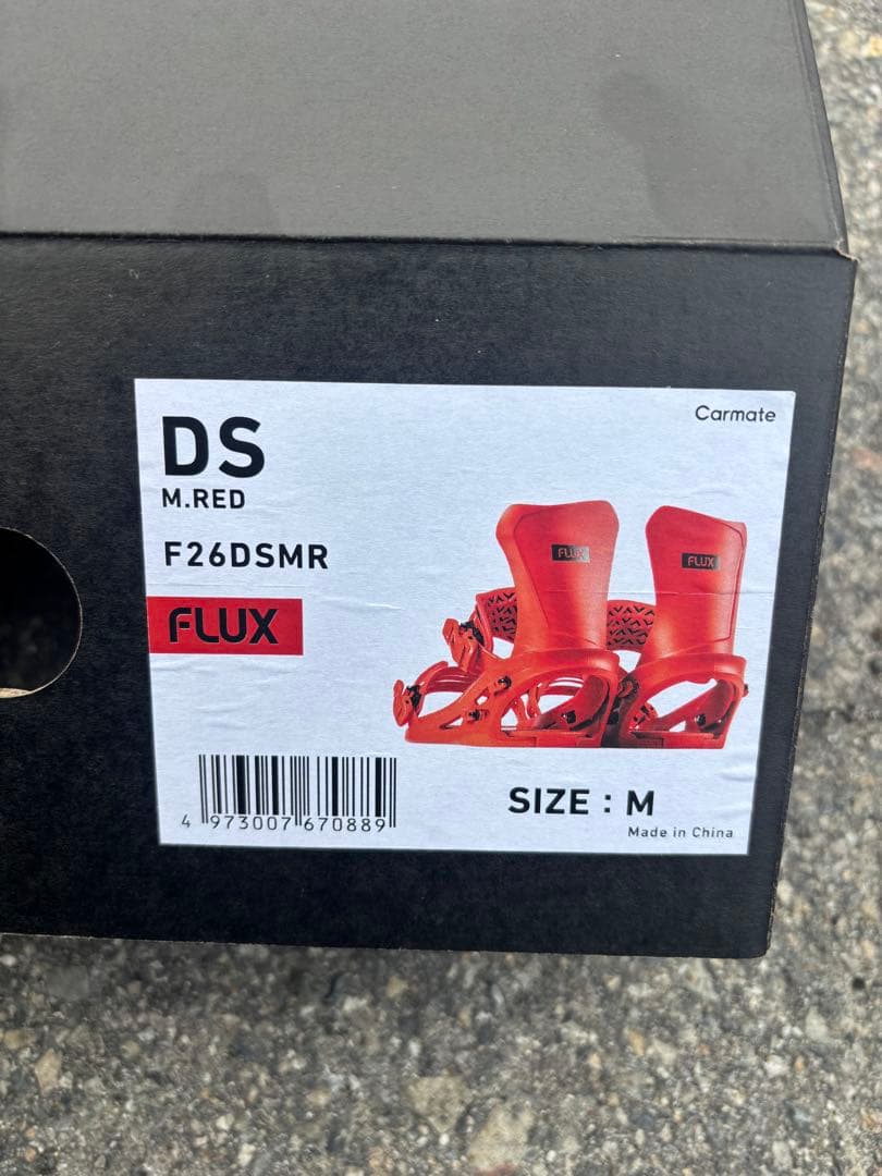FLUX F26DSMR ビンディング M.RED サイズM